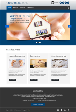 Diseño Web por iLibart para este proyecto | Diseño: #5652889