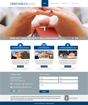 Property lawyer needs a website for new law firm Sydney | Web Design by Smart-tech solution