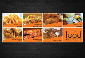 Banner Ad Design by uk for CJ''s Food Fantasy | Design #5553270