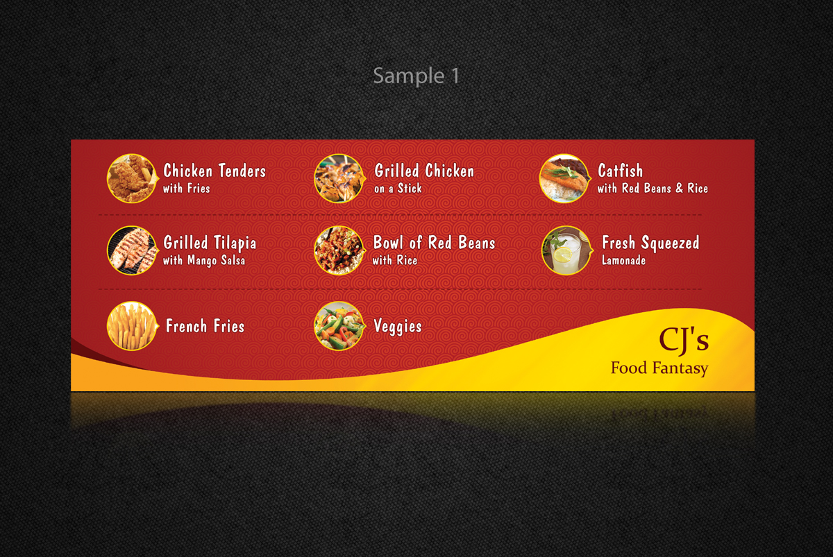 Design de Bannière  par Ovimatic pour CJ''s Food Fantasy | Design #5540229