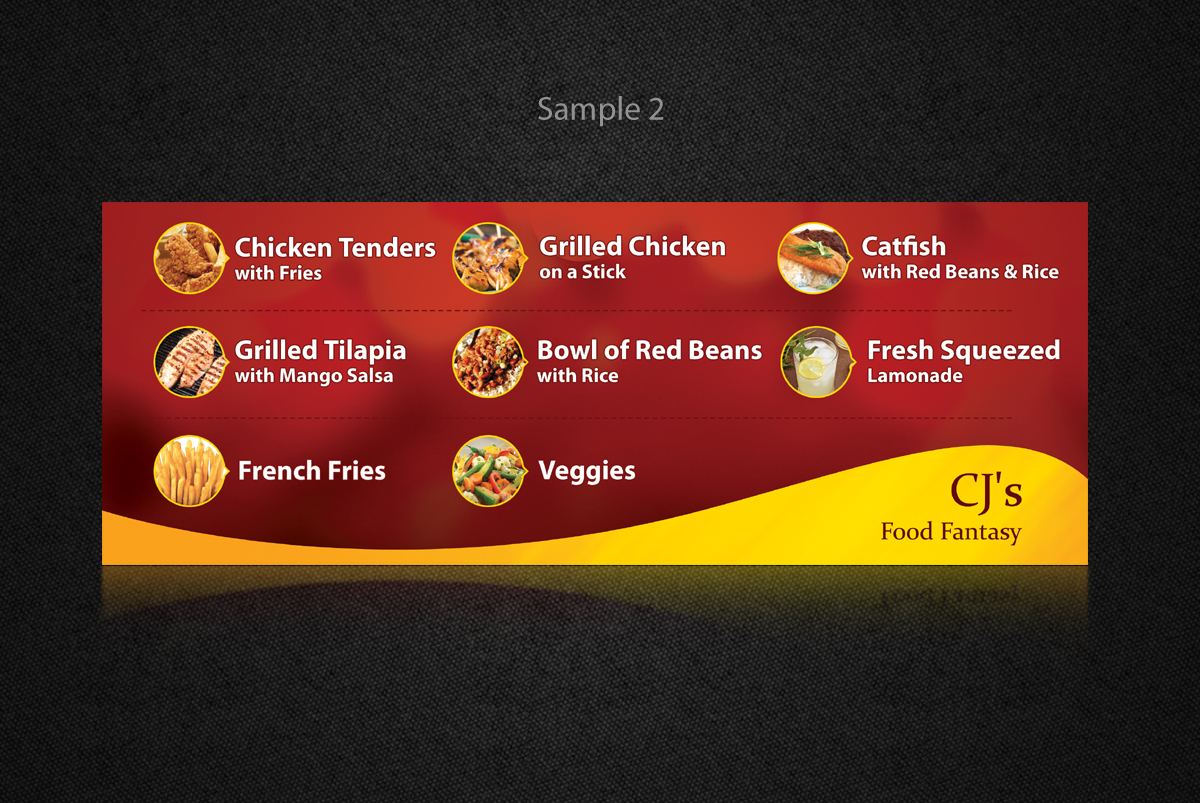Design de Bannière  par Ovimatic pour CJ''s Food Fantasy | Design #5540243