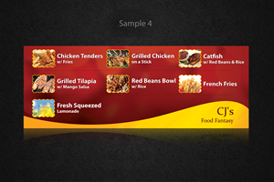 Design de Bannière  par Ovimatic pour CJ''s Food Fantasy | Design : #5547619
