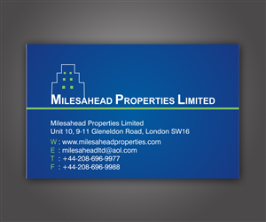 Business Card Design by meenals for this project | Design: #5574879