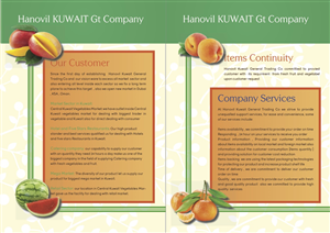 Design de Brochure par Einder pour Hanovil Kuwait | Design : #5591857