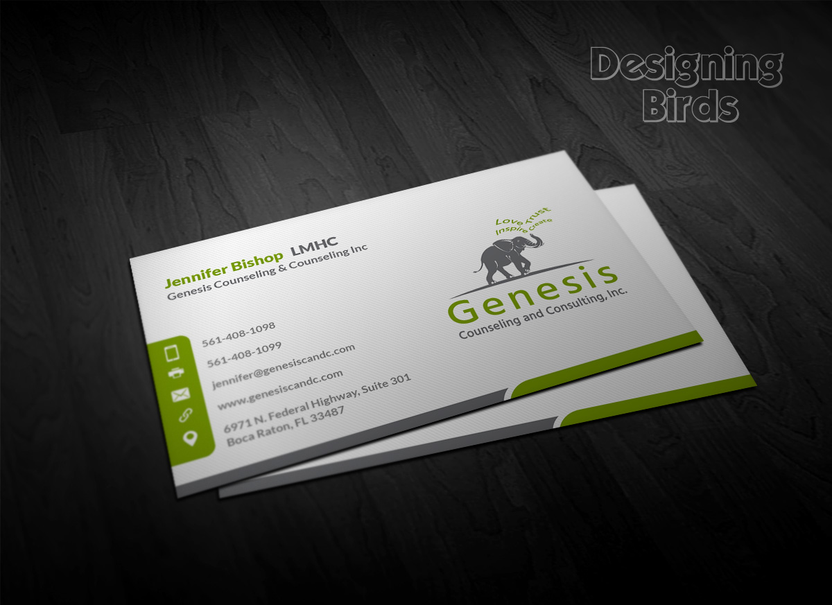 Business Card Design by Designing Birds for de Novo Marketing and Media llc | Design #5526370