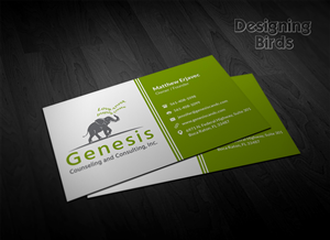 Business Card Design by Designing Birds for de Novo Marketing and Media llc | Design #5527197