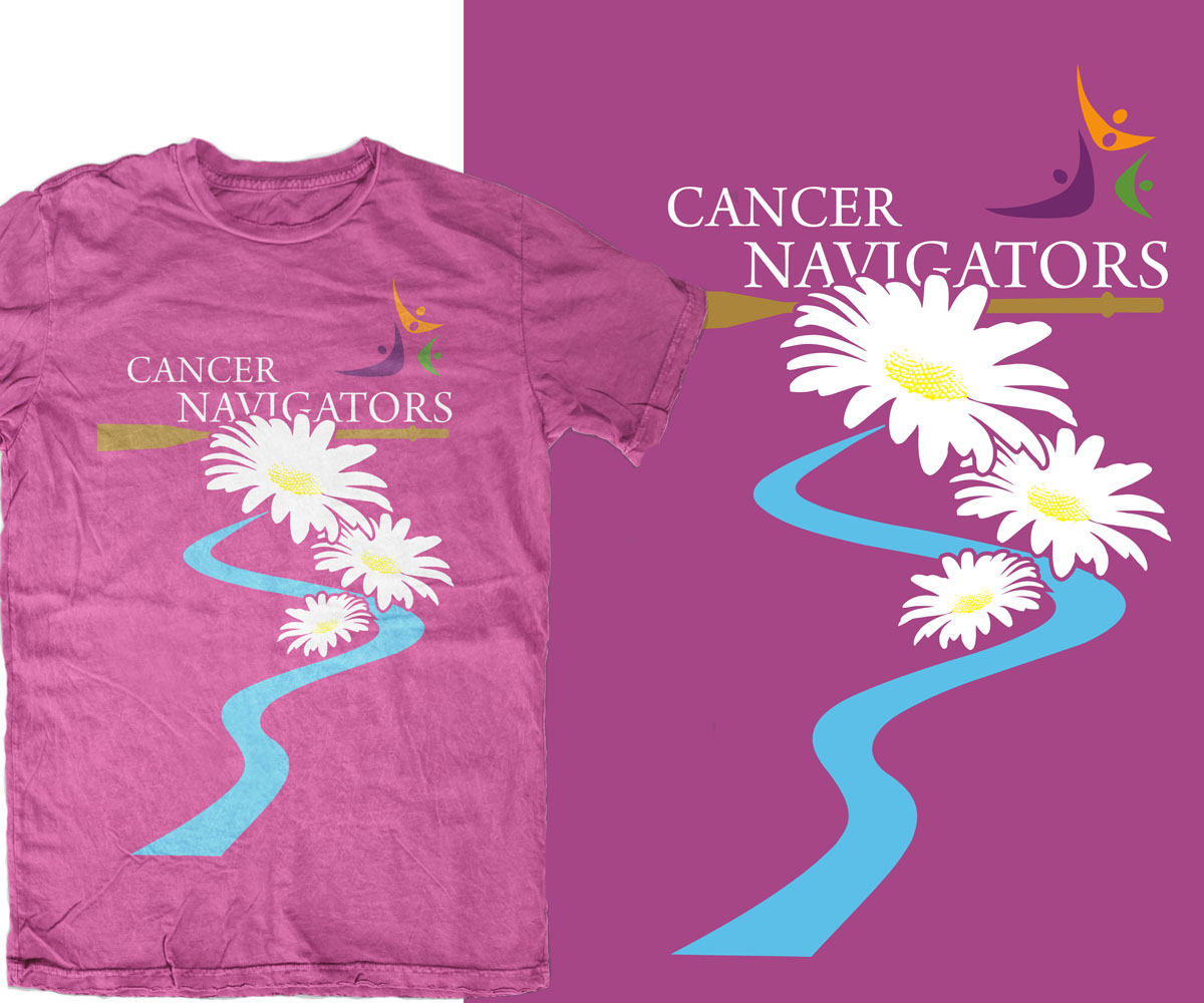 T-shirt Design by Hidden Sketches for Cancer Navigators | Design #5532579