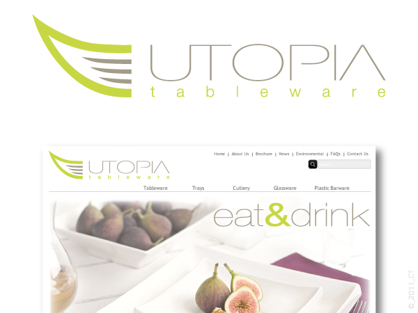 Design de Logo par conrad design pour Utopia Tableware Ltd. | Design #290659