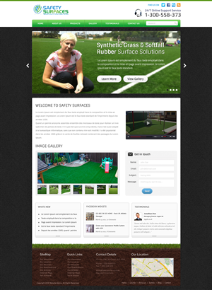 Wordpress Design by OM for this project | Design: #1547463