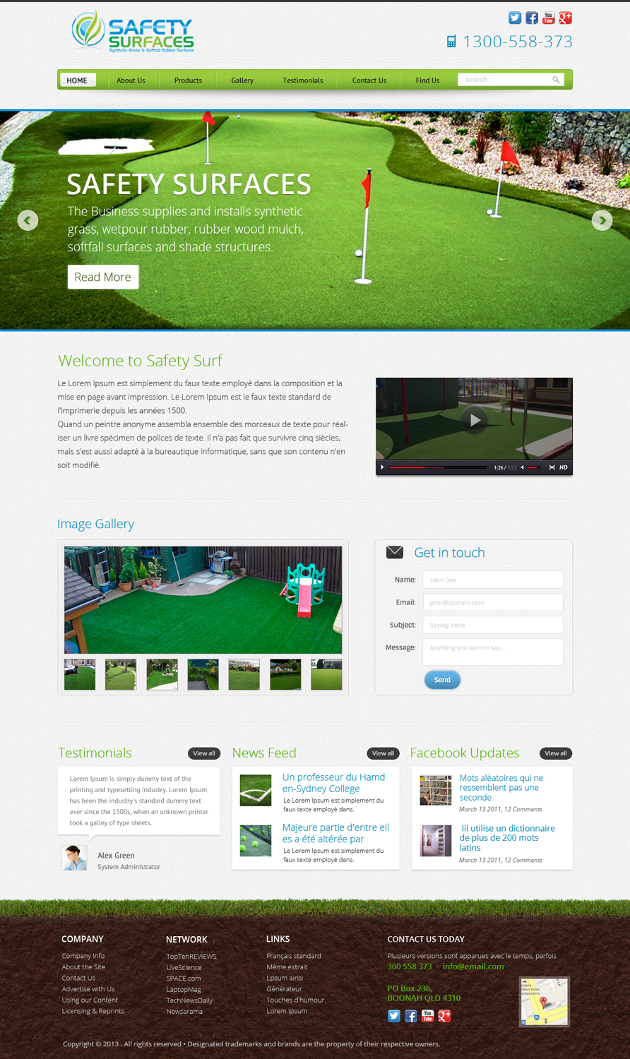 Wordpress Design by OM for this project | Design #1547473