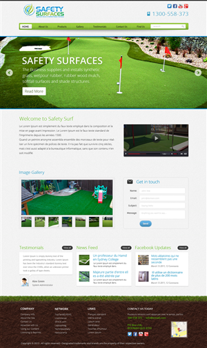 Wordpress Design by OM for this project | Design: #1547473