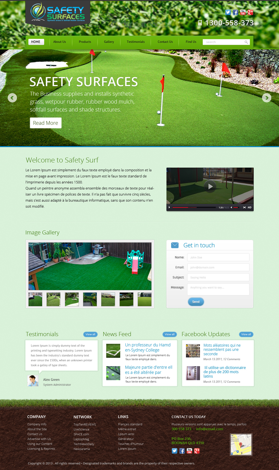 Wordpress Design by OM for this project | Design #1547489