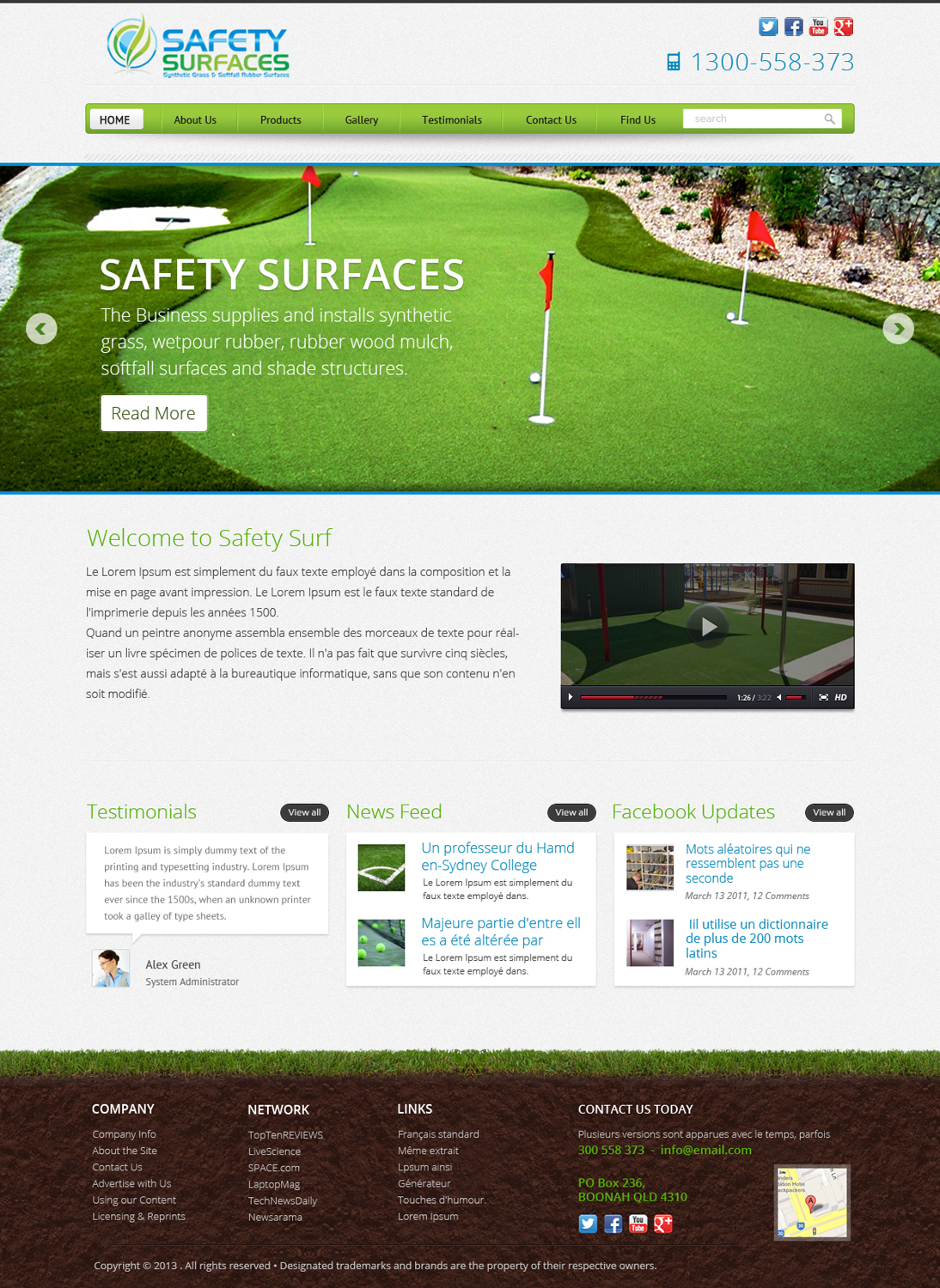 Wordpress Design by OM for this project | Design #1547500