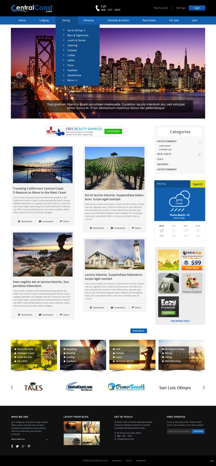 Web Design by pb for this project | Design #5536598