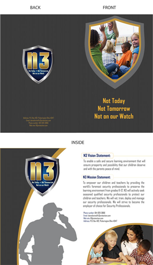 Brochure Design by Norman Pérez Davidson for N3 | Design: #1530187