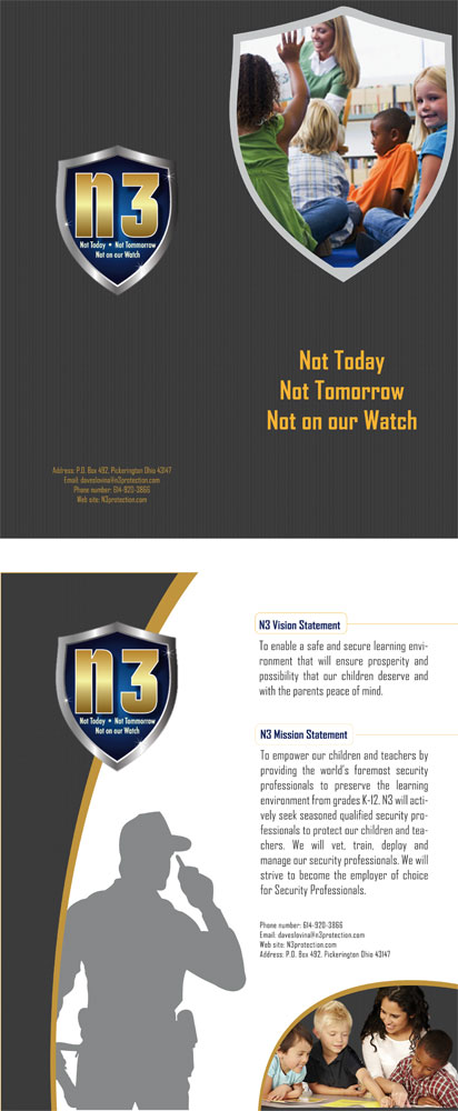 Brochure Design by Norman Pérez Davidson for N3 | Design #1530461