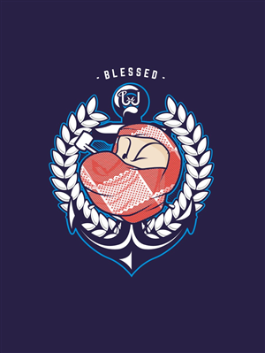 T-shirt Design by PYN-Project for Blessed co. | Design: #5539600