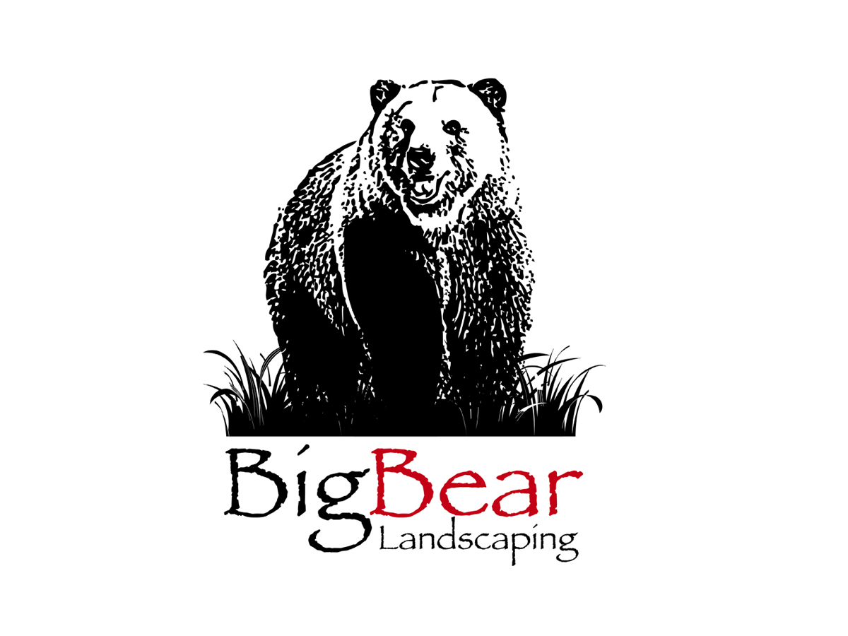 Logo Design by moonrock for Big Bear Landscaping | Design #5526532