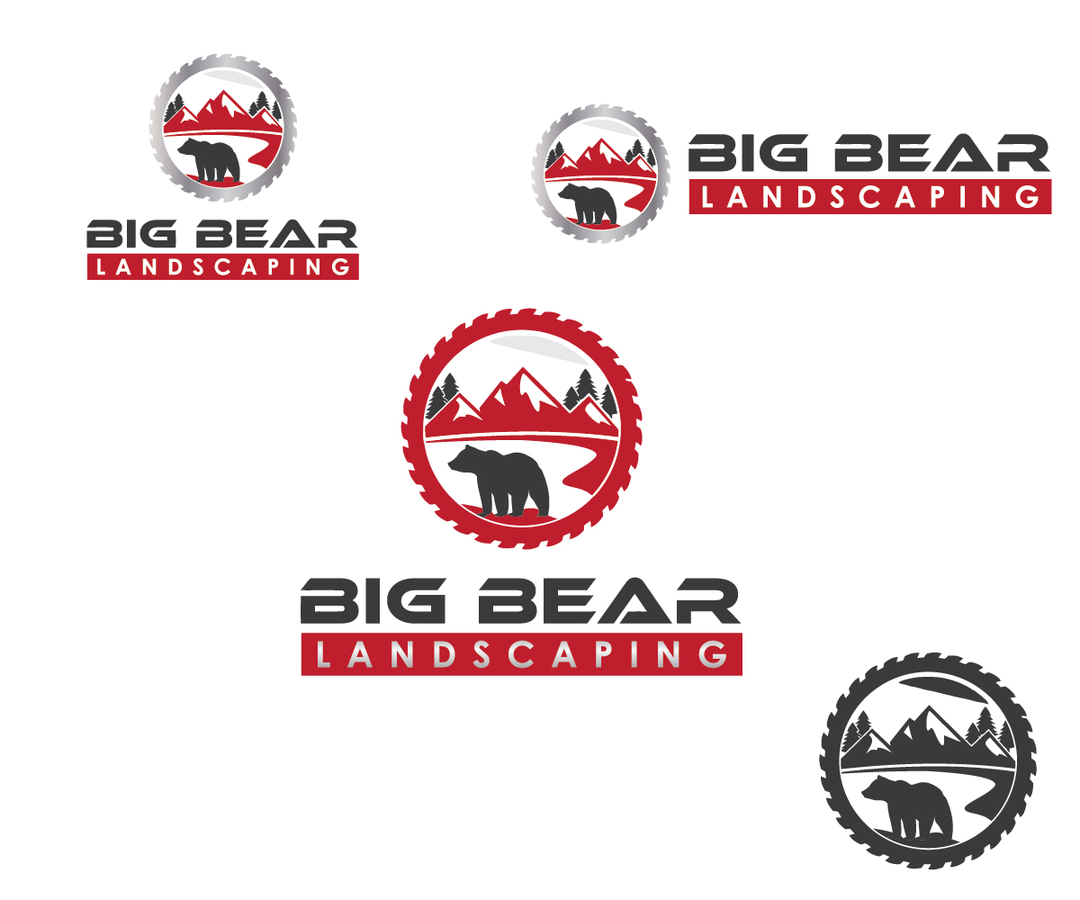 Logo Design by sqdesign.solutions for Big Bear Landscaping | Design #5526390