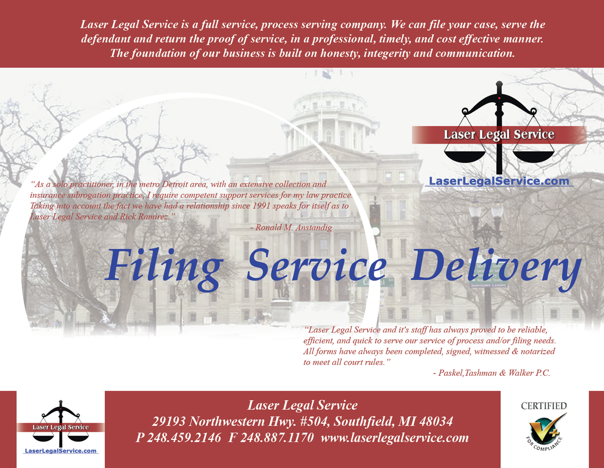 Postcard Design by zoe.hodgson for Laser Legal Service | Design #5528938