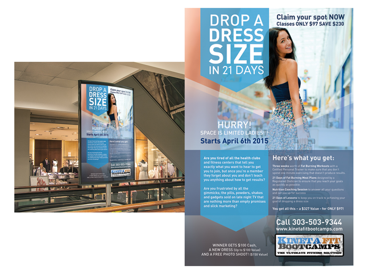 Poster Design by FindCreative for Kinetafit | Design #5565167