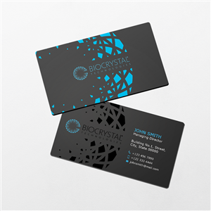 Diseño de Tarjeta de Presentación por Sajin para Biocrystal technologies  | Diseño: #5570304