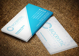 Diseño de Tarjeta de Presentación por Lanka Ama para Biocrystal technologies  | Diseño: #5531854