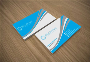 Business Card Design by szabist for Biocrystal technologies  | Design: #5559170