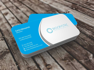 Business Card Design by szabist for Biocrystal technologies  | Design: #5559173