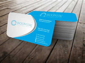 Business Card Design by szabist for Biocrystal technologies  | Design: #5559180