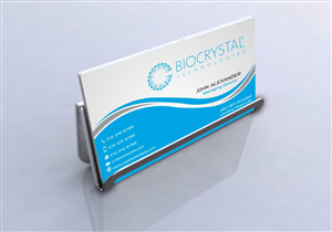 Business Card Design by szabist for Biocrystal technologies  | Design: #5559182