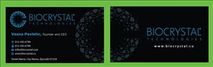 Diseño de Tarjeta de Presentación por Infinitive Technology para Biocrystal technologies  | Diseño: #5537915