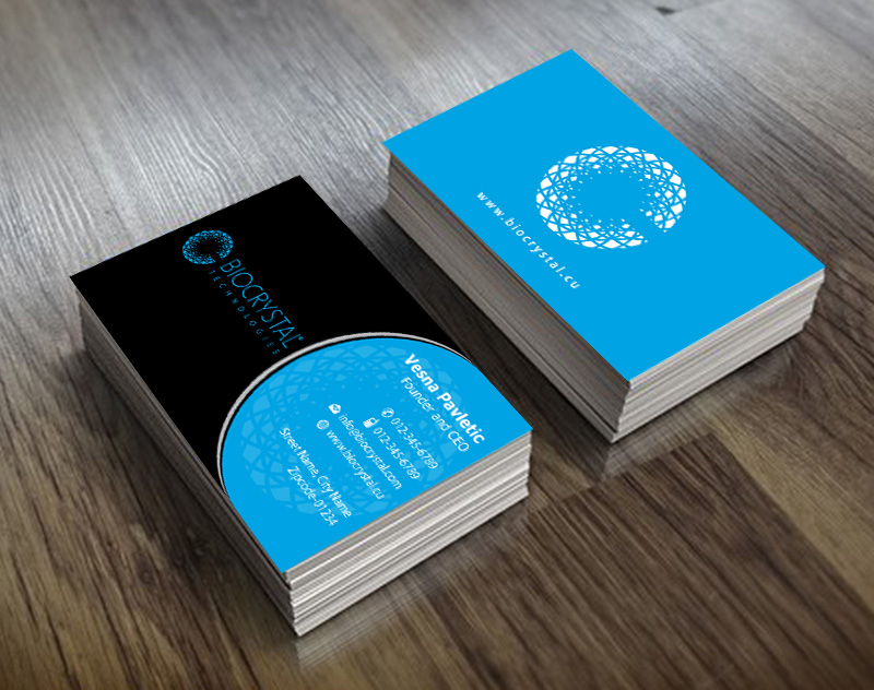Business Card Design by Infinitive Technology for Biocrystal technologies  | Design #5537921
