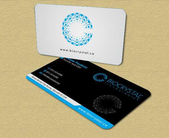 Business Card Design by Infinitive Technology for Biocrystal technologies  | Design #5537943