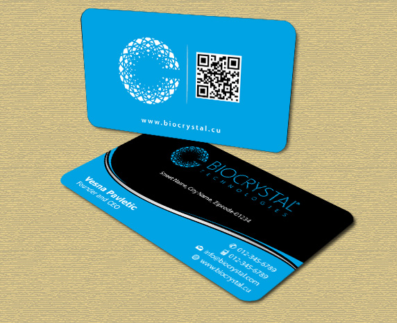 Business Card Design by Infinitive Technology for Biocrystal technologies  | Design #5537968