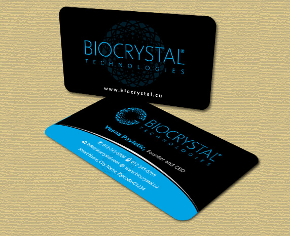 Business Card Design by Infinitive Technology for Biocrystal technologies  | Design #5537987