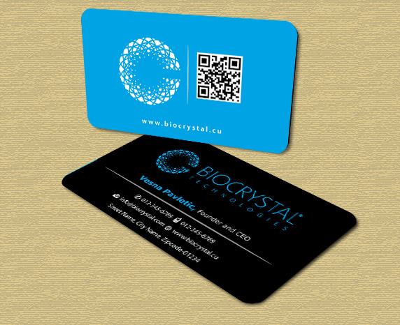 Business Card Design by Infinitive Technology for Biocrystal technologies  | Design #5537993