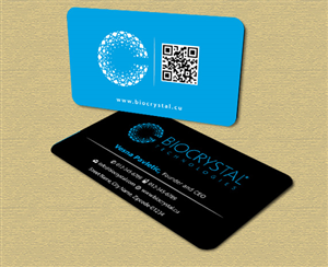 Business Card Design by Infinitive Technology for Biocrystal technologies  | Design: #5537993