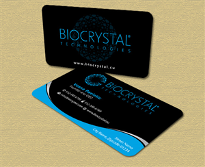 Business Card Design by Infinitive Technology for Biocrystal technologies  | Design: #5537995