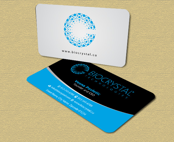 Business Card Design by Infinitive Technology for Biocrystal technologies  | Design #5538008