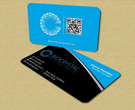 Business Card Design by Infinitive Technology for Biocrystal technologies  | Design #5538029