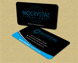 Business Card Design by Infinitive Technology for Biocrystal technologies  | Design: #5538037