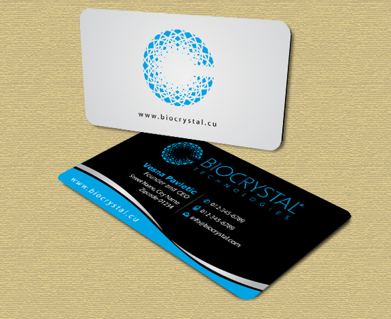 Business Card Design by Infinitive Technology for Biocrystal technologies  | Design #5538119