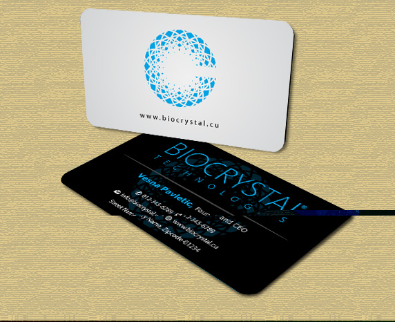 Business Card Design by Infinitive Technology for Biocrystal technologies  | Design #5538123