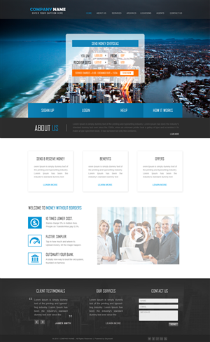 Wordpress Design by NS for Novus Exchange | Design: #5629561