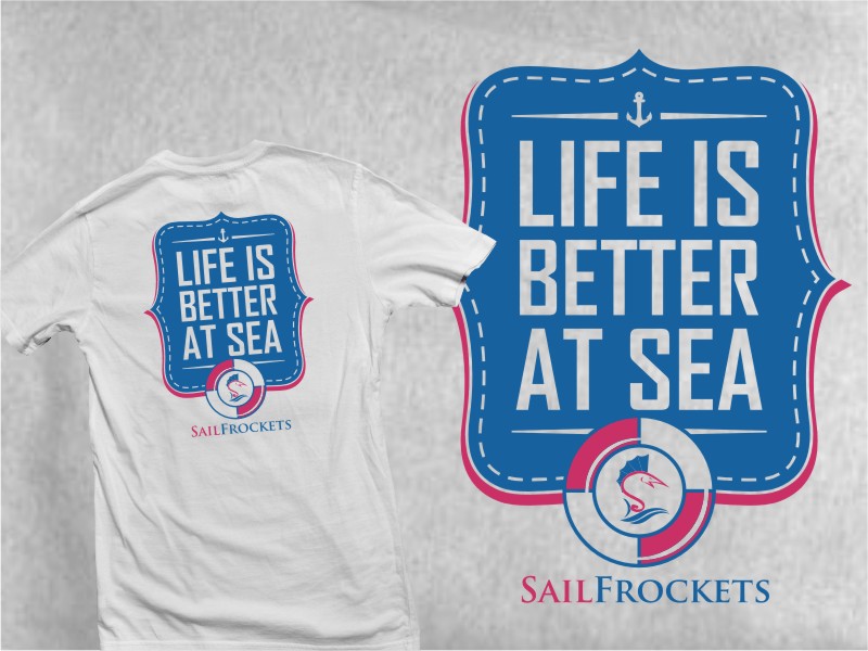 T-shirt Design by 2ndfloorharry for Sail Frockets | Design #1538501