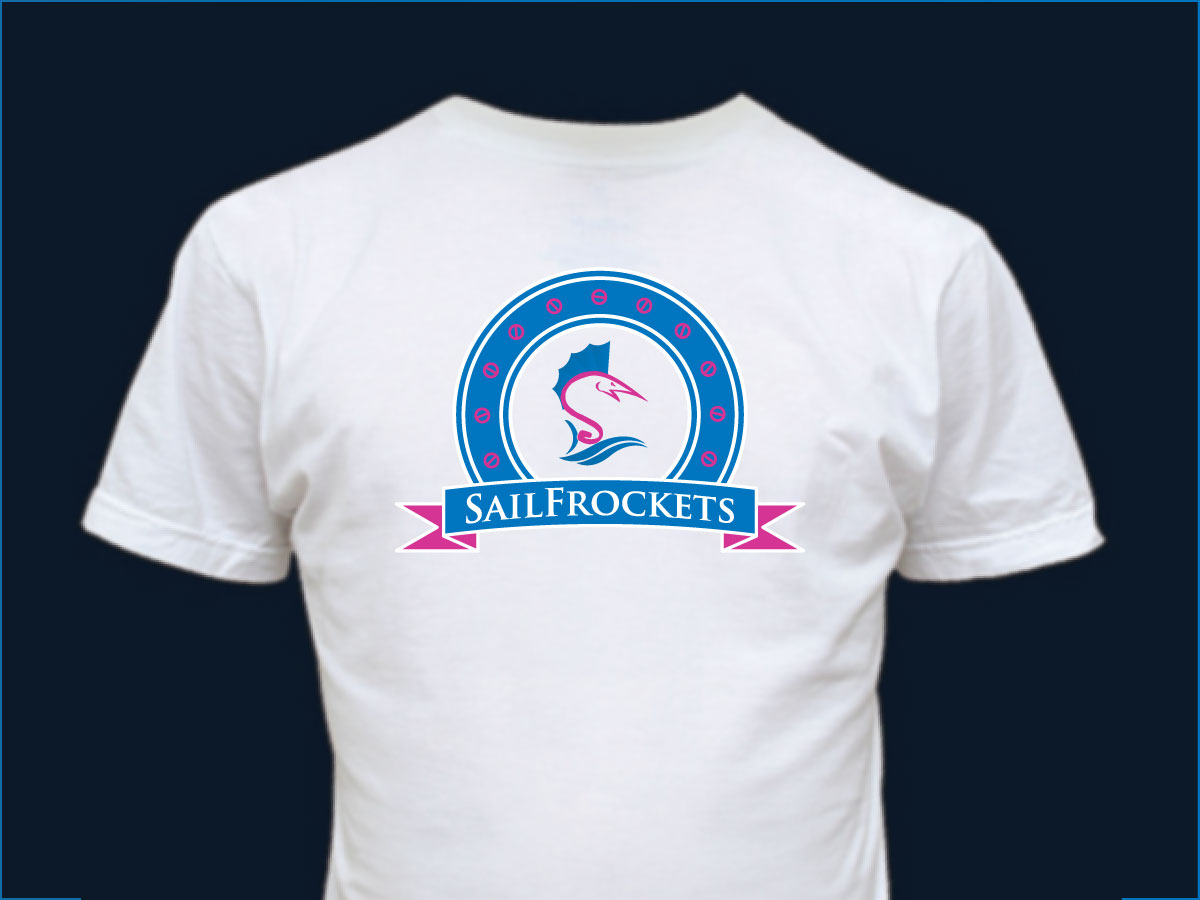 T-shirt Design by P.O.Design for Sail Frockets | Design #1536088