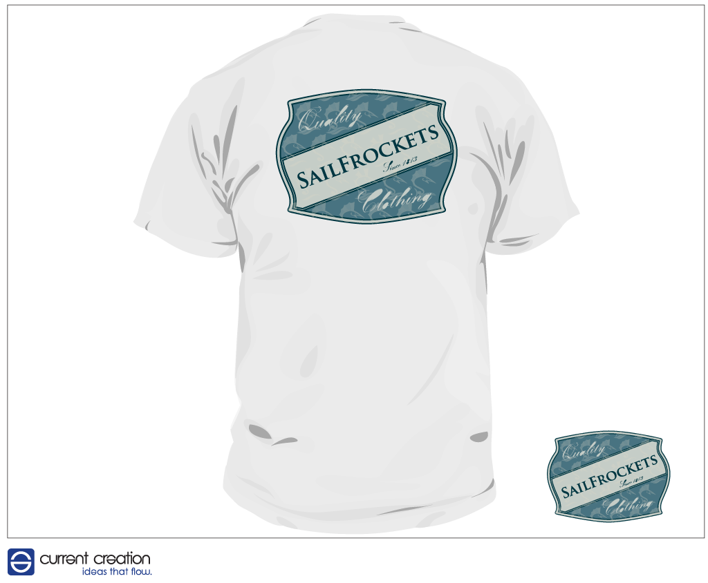 Diseño de Camiseta por Current Creation para Sail Frockets | Diseño #1536074