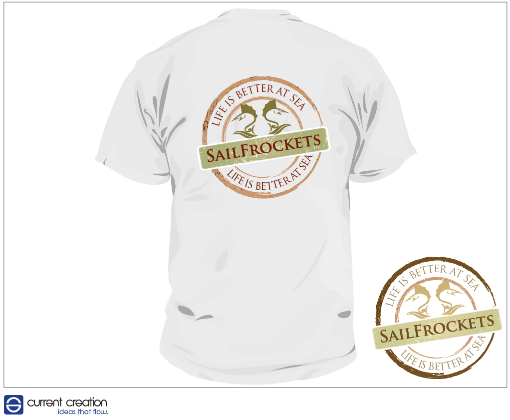 Diseño de Camiseta por Current Creation para Sail Frockets | Diseño #1538593
