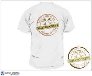 T-shirt Design by Current Creation for Sail Frockets | Design: #1538593